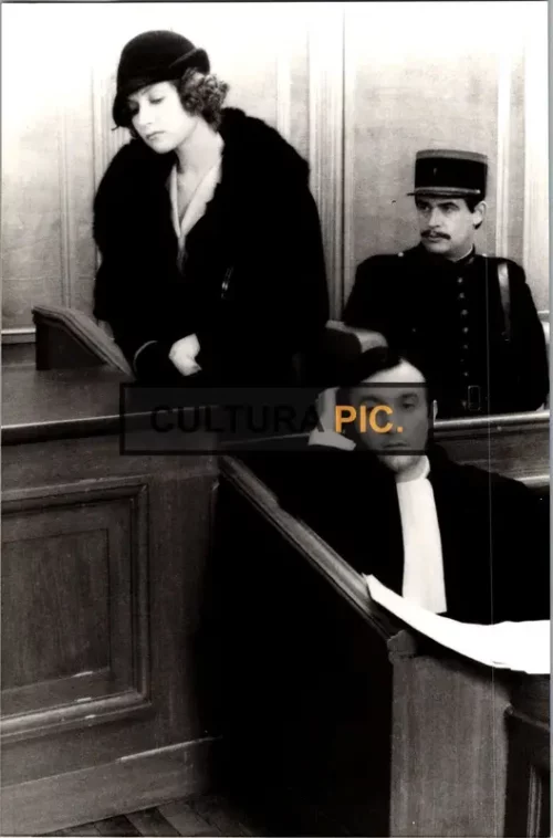 Vintage Original B&W Photo, Isabelle Huppert in "Violette Noziere" by Claude Chabrol - 1978