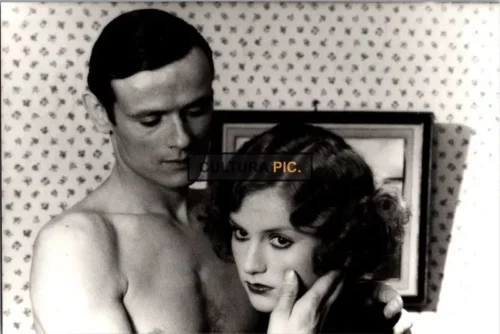Vintage Original B&W Photo, Isabelle Huppert and Jean-François Garreaud in "Violette Noziere"  by Claude Chabrol - 1978