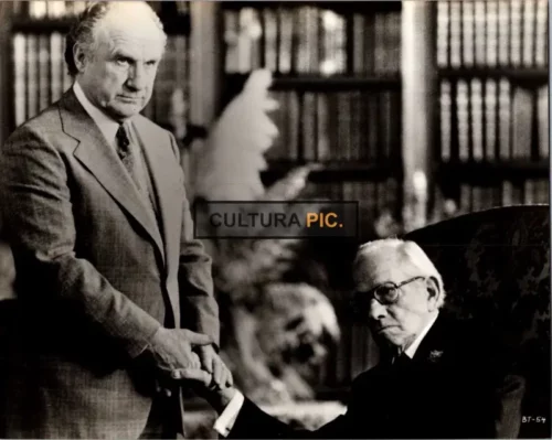 Vintage Original B&W Photo, Jack Warden and Melvyn Douglas in "being There" by Hal Ashby - 1979