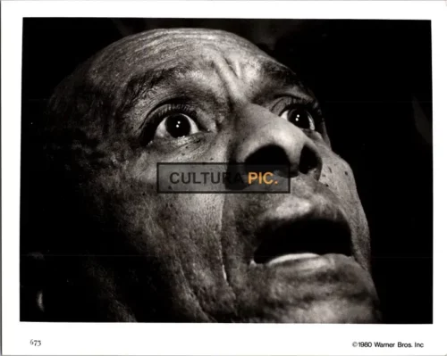 Vintage Original B&W Photo, Scatman Crothers in "The Shining" by Stanley Kubrick - 1980