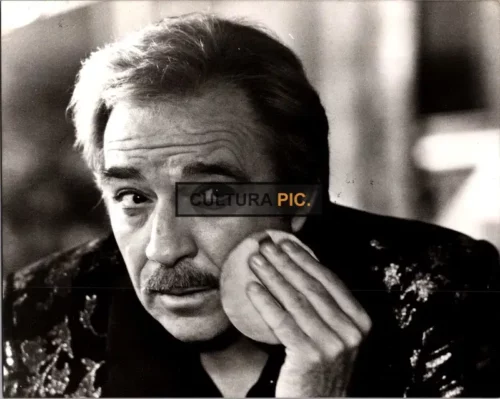 Vintage Original B&W Photo, Ugo Tognazzi  in "La Cage aux Folles" by Édouard Molinaro - 1978