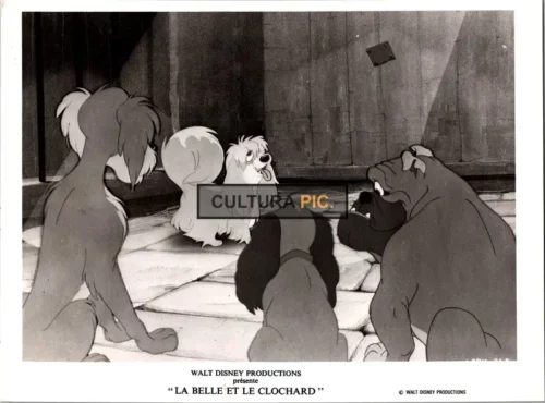 Vintage Original B&W Photo, Peggy Lee as Peg in "Lady and the Tramp" by Walt Disney - 1955