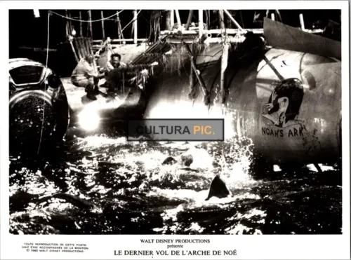 Vintage Original B&W Photo, a Scene from "The Last Flight of Noah's Ark" by Charles Jarrott - 1980