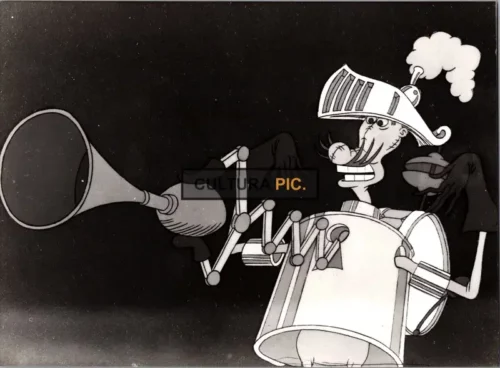 Vintage Original B&W Photo, an Animated Feature in "Raggedy Ann & Andy: A Musical Adventure" by Richard Williams and Abe Levitow - 1976