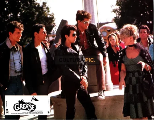 Original Print of Christopher McDonald, Peter Frechette, Leif Green, Connie Stevens, and Adrian Zmed in "Grease 2" by Patricia Birch - 1982