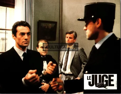 Original Print of Jacques Perrin in "Le Juge" by Philippe Lefebvre - 1984