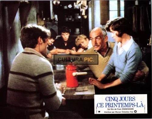 Original Print of Sean Connery, Betsy Brantley, and Lambert Wilson in "Five Days One Summer" by Fred Zinnemann - 1982
