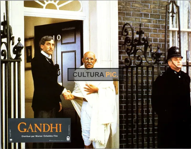 Original Print of Ben Kingsley and Terrence Hardiman in "Gandhi" by Richard Attenborough - 1982