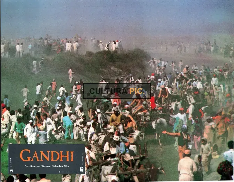 Original Print of a Scene in "Gandhi" by Richard Attenborough - 1982