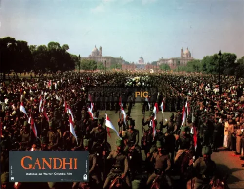 Original Print of a Scene in "Gandhi" by Richard Attenborough - 1982