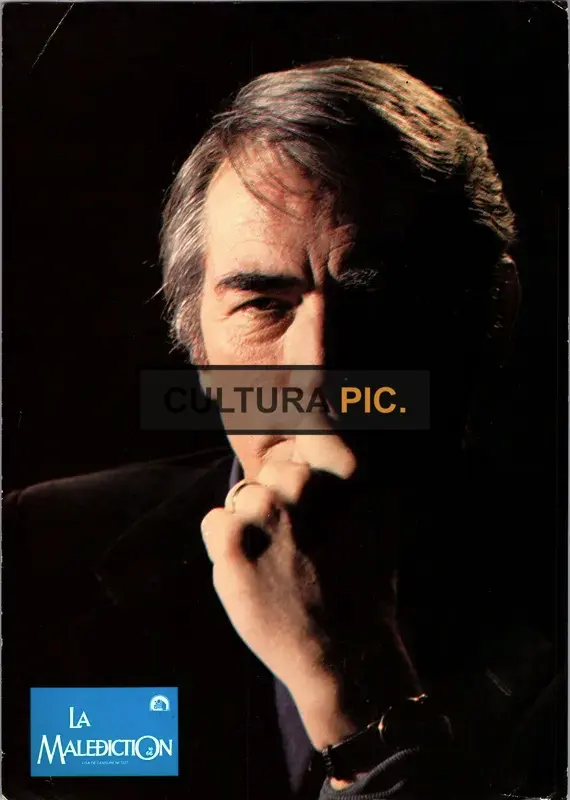 Vintage Original Photo, Gregory Peck in "The Omen" by Richard Donner - 1976
