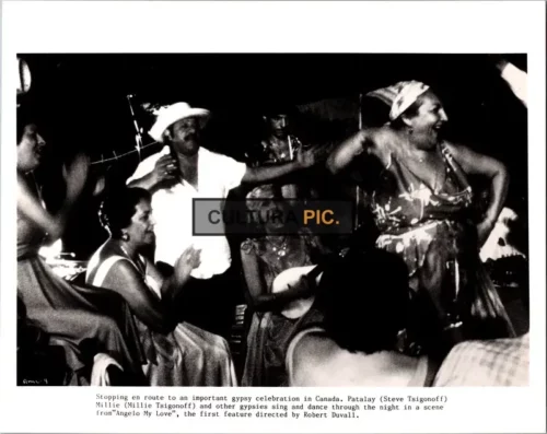 Vintage Original B&W Photo, a Scene in "Angelo My Love" Directed and Written by Robert Duvall - 1983