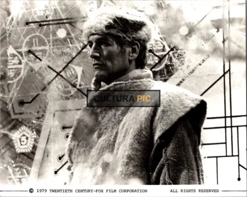 Vintage Original B&W Photo, Paul Newman in "Quintet" by Robert Altman - 1979