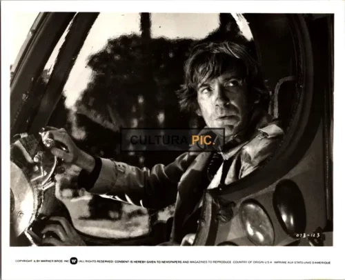 Vintage Original B&W Photo, David Warner in "Time After Time" by Nicholas Meyer - 1979