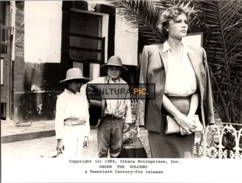 Vintage Original B&W Photo, Jacqueline Bisset in "Under the Volcano" by John Huston - 1984