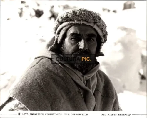Vintage Original B&W Photo, Vittorio Gassman in "Quintet" by Robert Altman - 1979