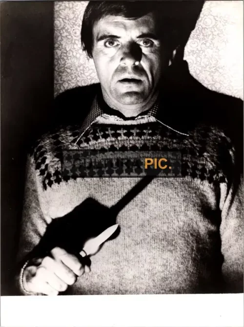Vintage Original B&W Photo, Anthony Hopkins in "Magic" by Richard Attenborough - 1978