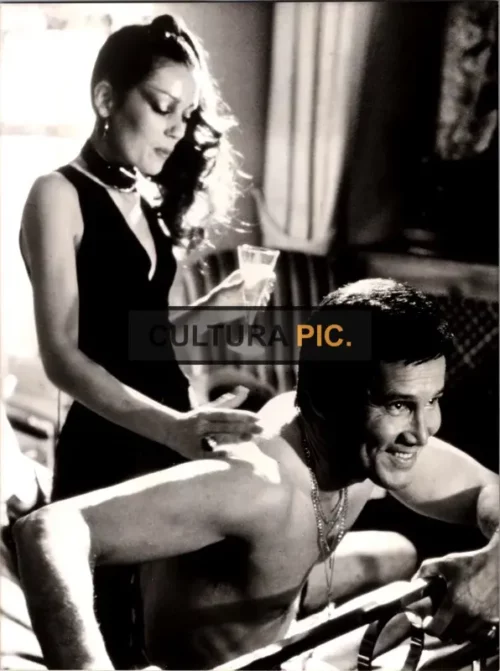 Vintage Original B&W Photo, Henry Silva in "Love and Bullets" by Stuart Rosenberg and John Huston - 1979