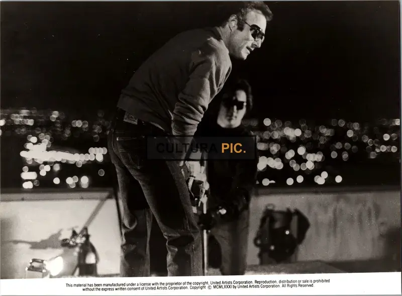 Vintage Original B&W Photo, James Caan in "Thief" by Michael Mann - 1981