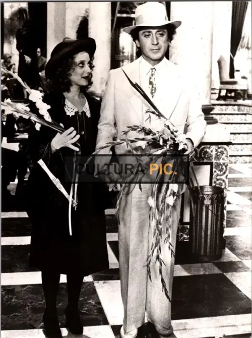 Vintage Original B&W Photo, Gene Wilder and Carol Kane in "The World's Greatest Lover" Directed and Written by Gene Wilder - 1977