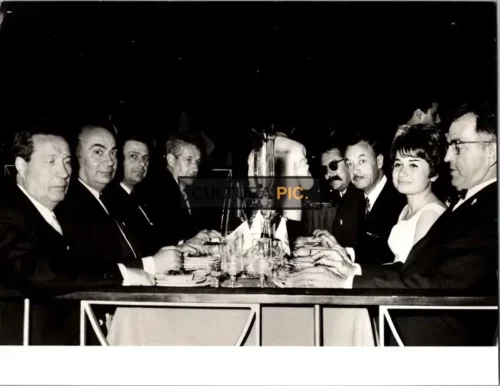 Vintage Original B&W Photo, a Casino in Beirut - 1967