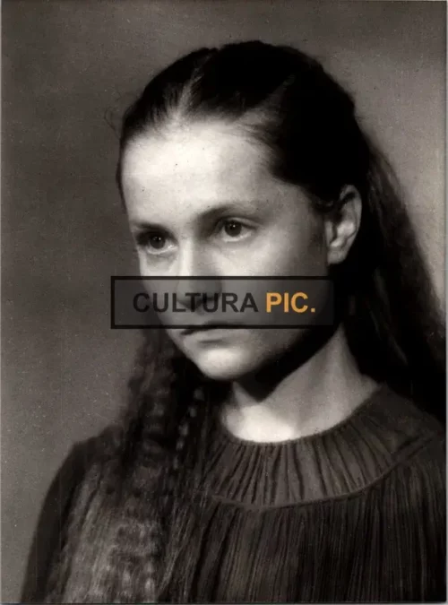 Vintage Original B&W Photo, Isabelle Huppert in "The Brontë Sisters" by André Téchiné - 1979