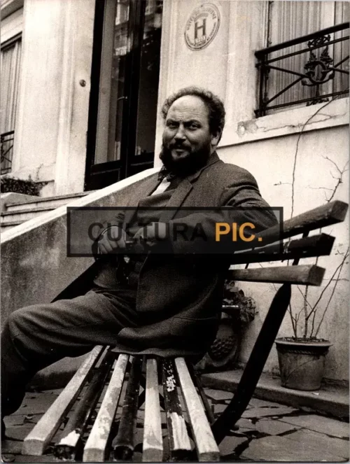 Vintage Original B&W Photo, Ivan Rebroff, 1st Prize Voice - 1960