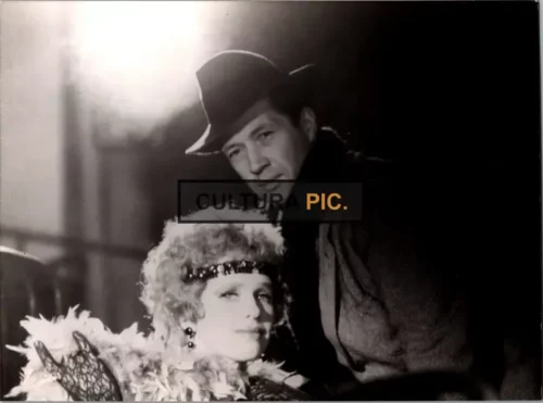 Vintage Original B&W Photo, David Carradine and Liv Ullmann in "The Serpent's Egg" Directed and Written by Ingmar Bergman - 1977