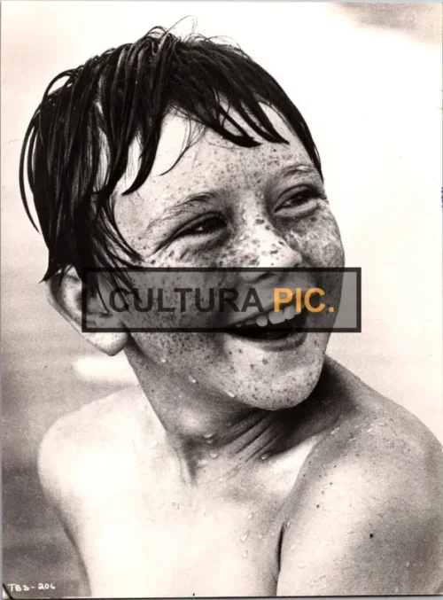 Vintage Original B&W Photo, Kelly Reno in "The Black Stallion" by Carroll Ballard - 1979