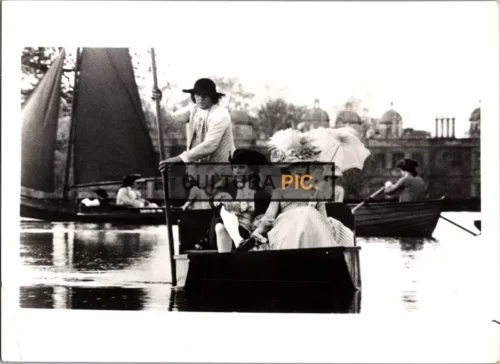 Vintage Original B&W Photo, Marisa Berenson in "Barry Lyndon" by Stanley Kubrick - 1975