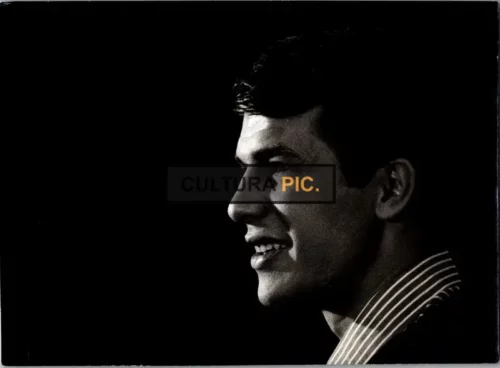 Vintage Original B&W Photo, Salvatore Adamo a Belgian-Italian Musician