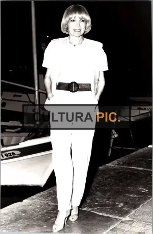 Vintage Original B&W Photo, Martine Cerdan 1968 Photograph by Jean Paul Mazillier