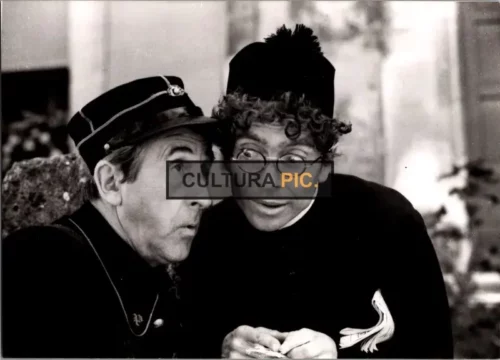 BW Photoghraphy of The Movie "Le jour de gloire" Directed by: Jacques Besnard - 1976