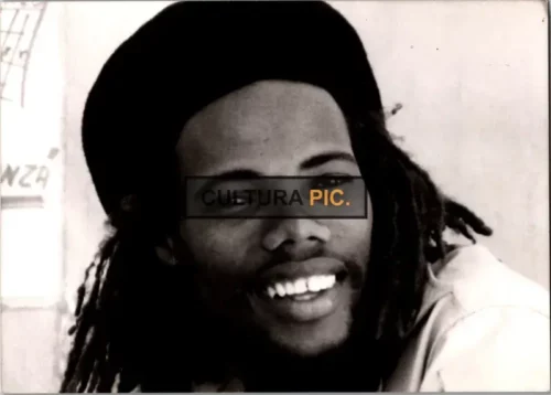 Vintage Original B&W Photo, a Reggae Musician Named Michael "Ibo" Cooper - 1973