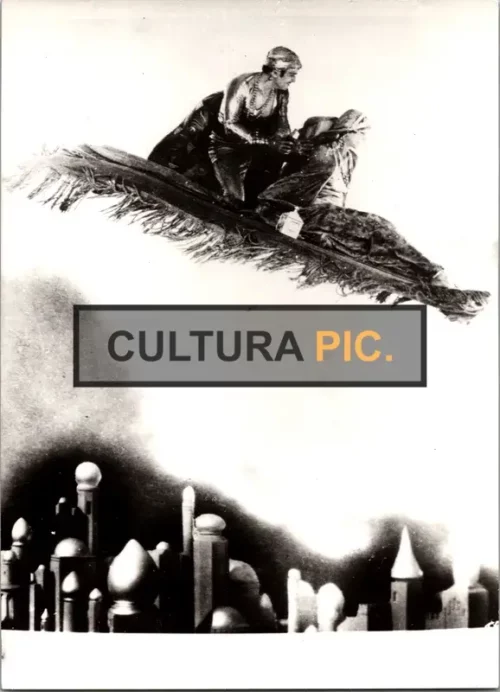 Vintage Original B&W Photo, a Scene in "The Thief of Bagdad" by Raoul Walsh in 1924