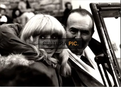 Vintage Original B&W Photo, The Actress Mireille Darc - 1938