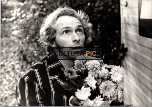 Vintage Original B&W Photo, Pierre Richard in "The Troubles of Alfred" - 1972
