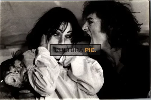 Vintage Original B&W Photo, a Stage Play "Hamlet" Written by William Shakespear 1963 Photograph by Joël Lumien