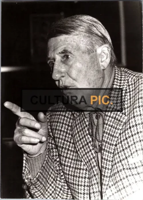 Vintage Original B&W Photo, The French Director, Set Designer and Costume Designer Named "Claude Autant-Lara" - 1952