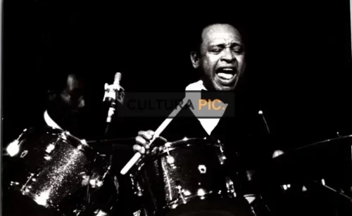 Vintage Original B&W Photo, Lionel Hampton at The Jazz Festival - 1984