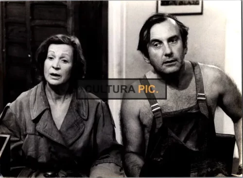 Vintage Original B&W Photo, The Film "Charles and Lucie, Original title: Charles et Lucie" Directed by: Nelly Kaplan - 1979