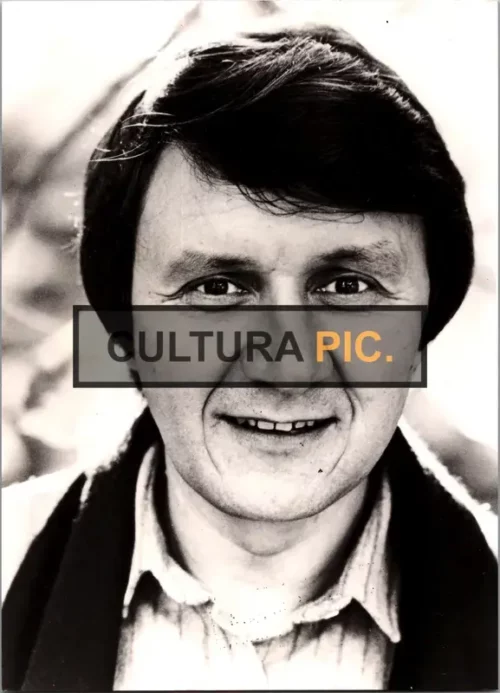 Vintage Original B&W Photo, The French Conductor Named "Michael Plasson" - 1962