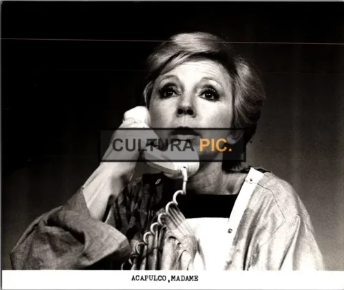 Vintage Original B&W Photo, The TV Movie "Acapulco, Madame" Directed by: László Benedek - 1971