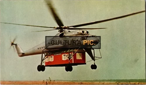 Vintage Original Photo, The Mi-10 Crane Helicopter - 1963
