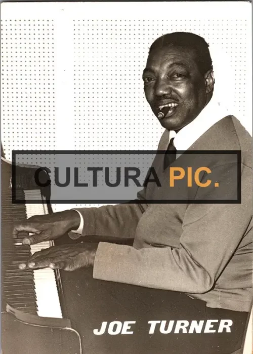 Vintage Original B&W Photo, The American Blues Shouter Named "Joe Turner" - 1911