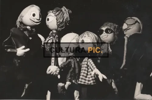 Vintage Original B&W Photo, Martin allakka a TV Series, Directed by Martti Kainulainen - 1979