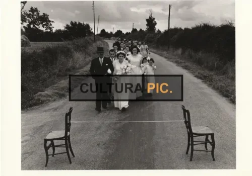 Vintage Original B&W Photo, "Three Seconds of Eternity" by Robert Doisneau in 1980 Exhibition