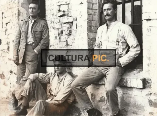 Vintage Original B&W Photo, Bryan Brown , Edward Woodward and Lewis Fitz-Gerald in "Breaker Morant" by Bruce Beresford - 1980