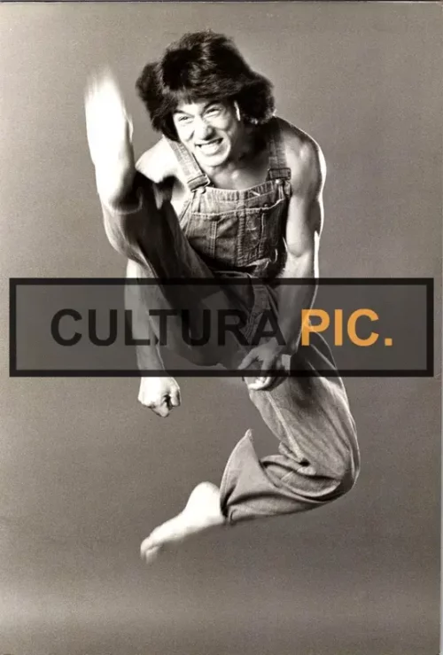 Vintage Original B&W Photo, Jackie Chan in "Battle Creek Brawl" by Robert Clouse - 1980