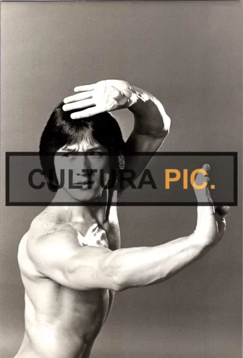 Vintage Original B&W Photo, Jackie Chan in "Drunken Master" by Woo-Ping Yuen - 1978